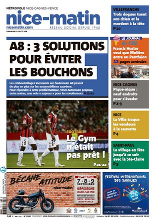 Nice-Matin - Dimanche 12 Août 2018