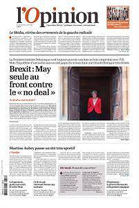 l’Opinion - Lundi 13 Août 2018