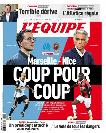 L’equipe du Jeudi 16 Août 2018