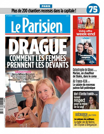 Le Parisien du Vendredi 17 Août 2018