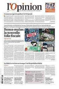 l’Opinion - Vendredi 17 Août 2018