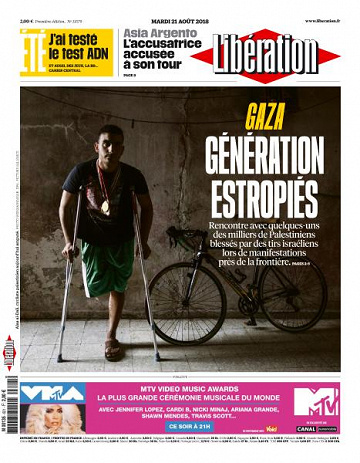 Libération du Mardi 21 Août 2018