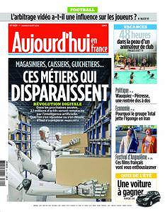 Aujourd’hui en France - Mardi 21 Août 2018