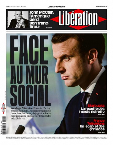 Libération du Lundi 27 Août 2018