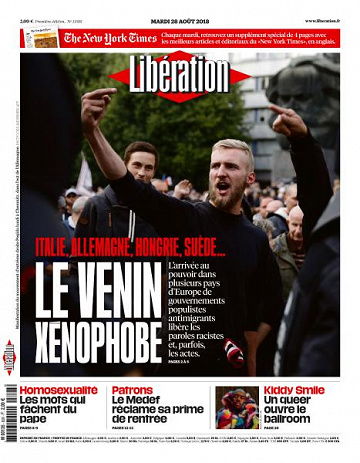 Libération du Mardi 28 Août 2018