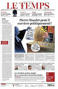 Le Temps - 31 août 2018