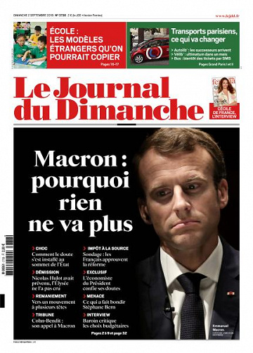 Le Journal du Dimanche - 2 Septembre 2018