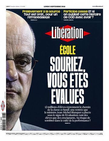Libération du Lundi 3 Septembre 2018