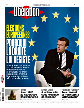 Libération du Lundi 17 Septembre 2018