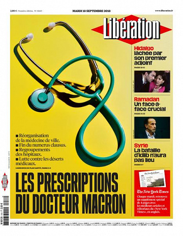 Libération du Mardi 18 Septembre 2018