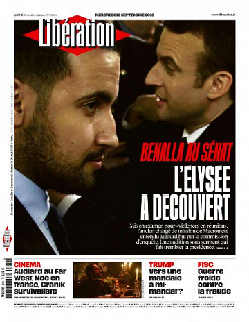 Liberation du Mercredi 19 Septembre 2018