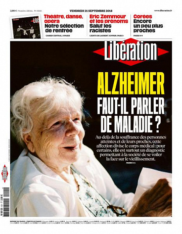 Libération du Vendredi 21 Septembre 2018