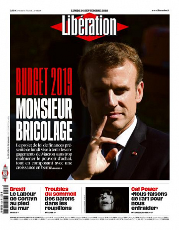 Libération du Lundi 24 Septembre 2018