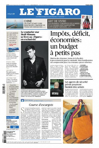 Le Figaro du Mardi 25 Septembre 2018