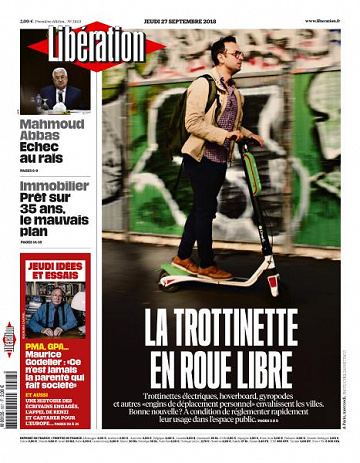 Libération du Jeudi 27 Septembre 2018