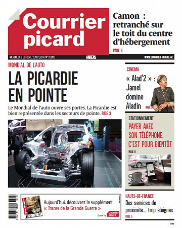 Courrier Picard Amiens - Mercredi 3 Octobre 2018