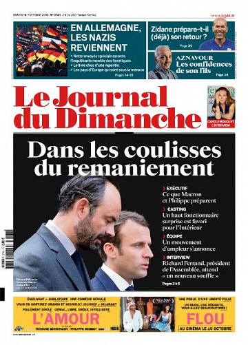 Le Journal du Dimanche du 7 Octobre 2018