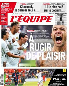 L’equipe du Dimanche 7 Octobre 2018