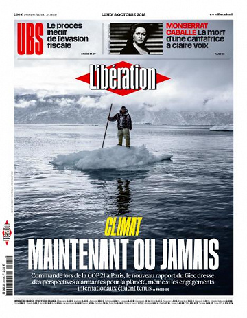 Libération du Lundi 8 Octobre 2018
