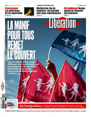Libération du Mardi 9 Octobre 2018