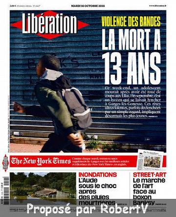 Libération - Mardi 16 Octobre 2018