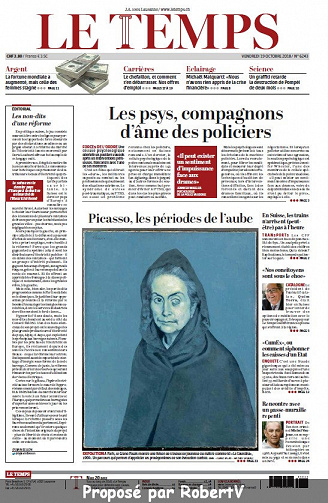 Le Temps - Vendredi 19 Octobre 2018