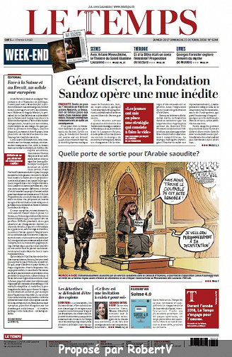 Le Temps - Samedi 20 et Dimanche 21 Octobre 2018