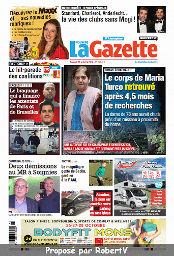 La Nouvelle Gazette Centre - Samedi 20 Octobre 2018