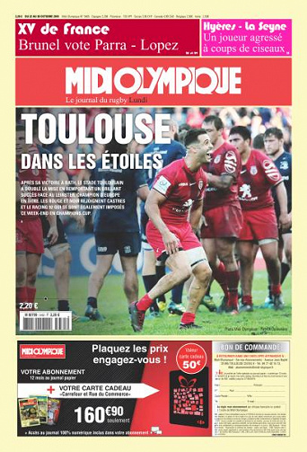 Midi Olympique Rouge - 22 Octobre 2018