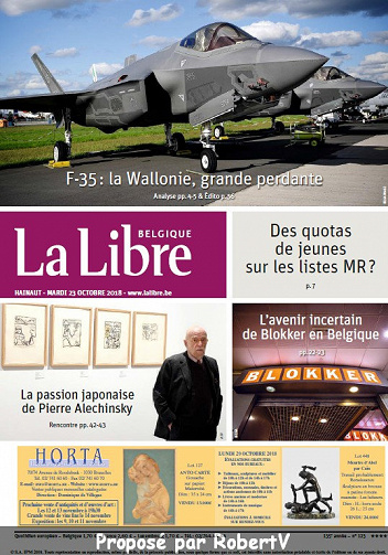 La Libre Belgique - Mardi 23 Octobre 2018