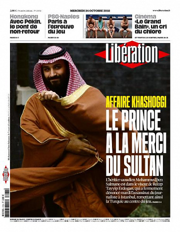 Liberation du Jeudi 24 Octobre 2018