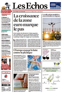 Les Echos du Jeudi 25 Octobre 2018