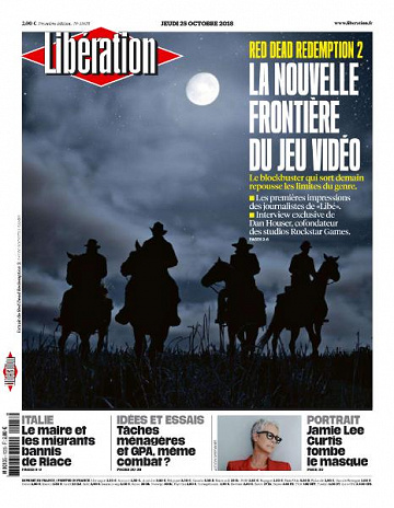 Liberation du Jeudi 25 Octobre 2018