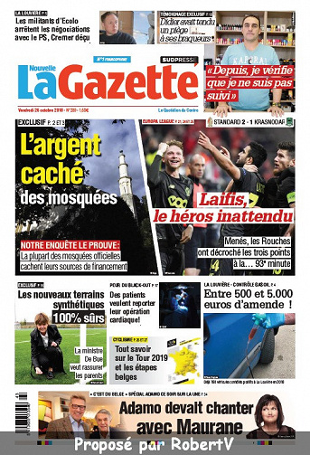 La Nouvelle Gazette Centre - Vendredi 26 Octobre 2018