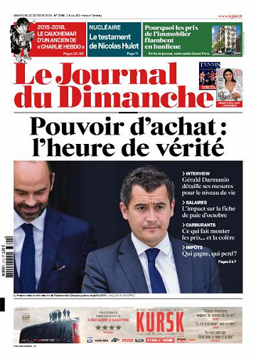 Le Journal du Dimanche - 28 Octobre 2018