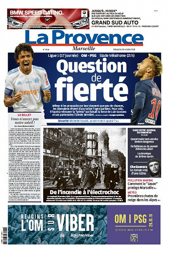 La Provence Marseille - Dimanche 28 Octobre 2018