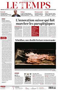 Le Temps - Jeudi 1er Novembre 2018