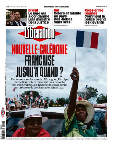 Liberation du Vendredi 2 Novembre 2018