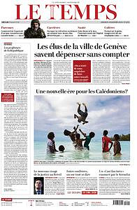 Le Temps - Vendredi 2 Novembre 2018