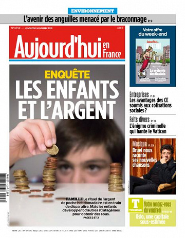 Aujourd’hui en France du Vendredi 2 Novembre 2018