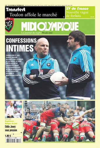 Midi Olympique Vert - 29 Octobre 2018