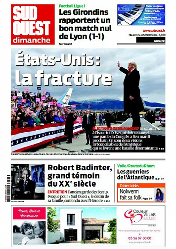 Sud Ouest Dimanche -Gironde - Dimanche 4 Novembre 2018