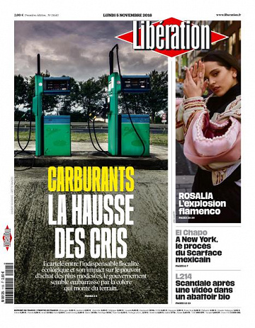 Libération du Lundi 5 Novembre 2018