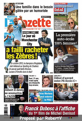 La Nouvelle Gazette (2 éditions)  - Mardi 6 Novembre 2018