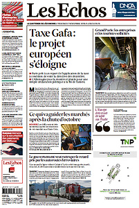 Les Echos du Mercredi 7 Novembre 2018