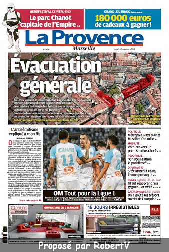 La Provence Marseille - Samedi 10 Novembre 2018