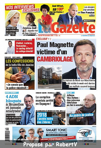 La Nouvelle Gazette (2 éditions) - Samedi 10 Novembre 2018