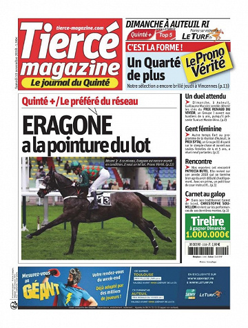 Tiercé Magazine - Samedi 10 Novembre 2018