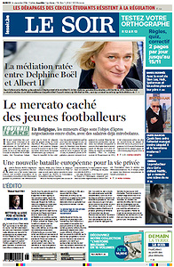 Le Soir du du Mardi 13 Novembre 2018