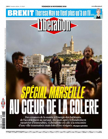 Libération du Vendredi 16 Novembre 2018